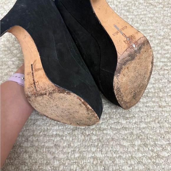 Dolce Vita back heels boots lace up suede booties size 8 - Picture 8 of 11